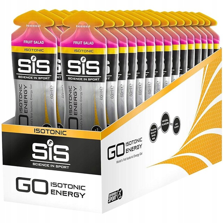 SIS Go Isotonic Energy Gel 60ml ZEL ENERGETYCZNY WĘGLOWODANY SZYBKA ENERGIA