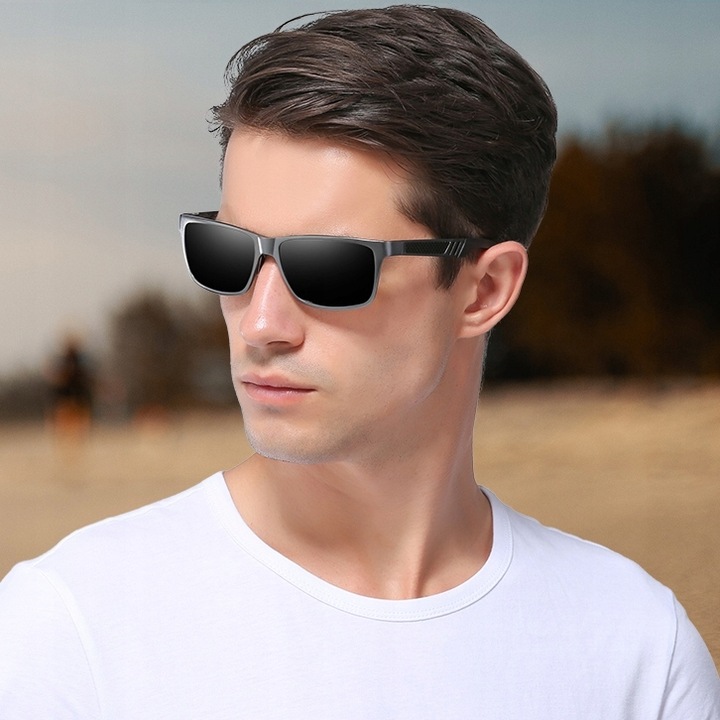 OKULARY PRZECIWSŁONECZNE KINGSEVEN POLARYZACJA nerdy aluminiowe N7180