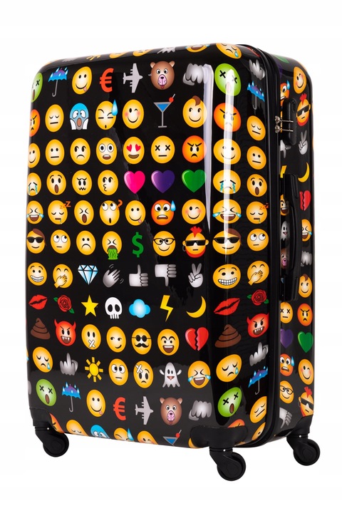 WALIZKA ŚREDNIA PODRÓŻNA KÓŁKA BAGIA 20 X WZÓR XL