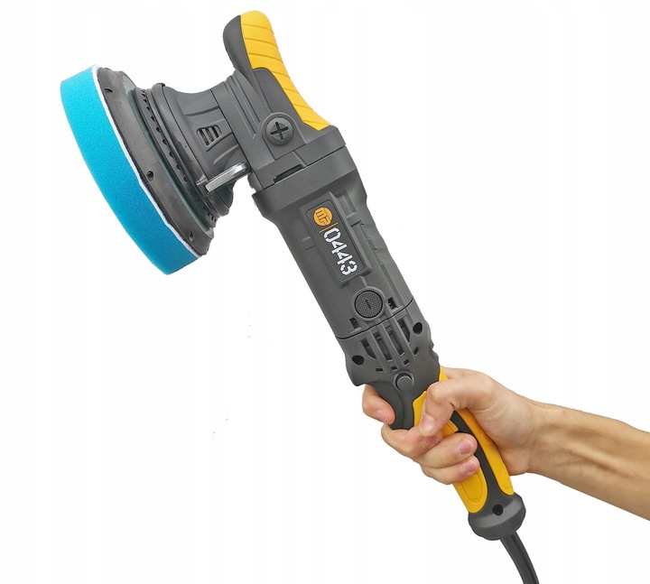 POLERKA SAMOCHODOWA OSCYLACYJNA DUAL ACTION SKOK 21MM 1500W +3 GĄBKI MP0443