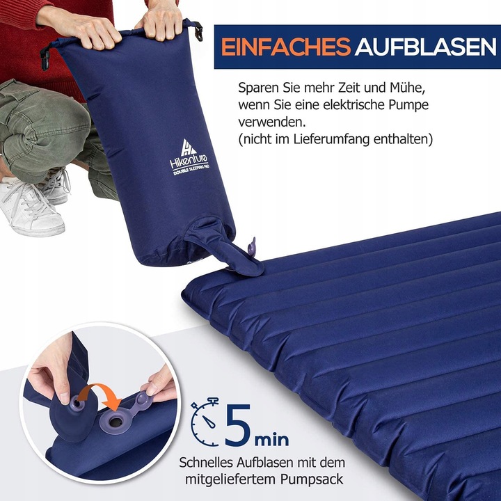 MATA/MATERAC SAMOPOMPUJĄCA WYGODNA 200x122CMx7CM