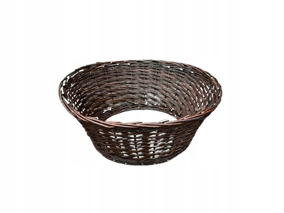 Ciemna osłona na stojak pod choinkę fi 60 cm naturalna