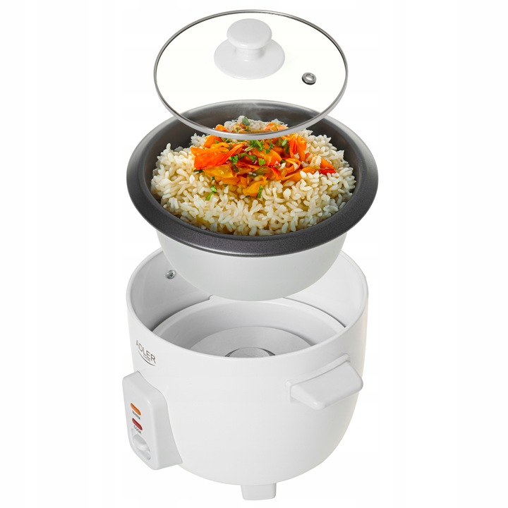 GARNEK DO GOTOWANIA RYŻU WARZYW RYŻOWAR SUSHI 0,6L ELEKTRYCZNY RICE COOKER