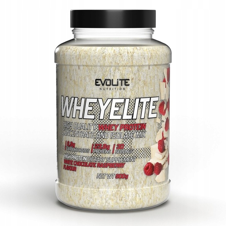 EVOLITE WHEYELITE 900g BIAŁKO KONCENTRAT IZOLAT PROTEIN WPC80 WPI SERWATKA