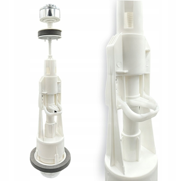 MECHANIZM ZAWÓR SPUSTOWY NAPEŁNIAJĄCY SPŁUCZKI UNIWERSALNY DO WC TOALETY