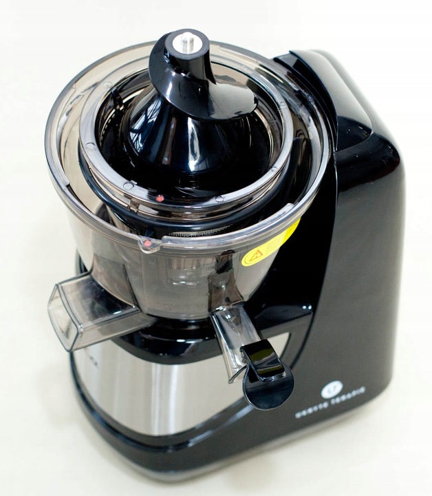 WYCISKARKA WOLNOOBROTOWA GRASS SOKOWIRÓWKA CZARNA MAX DUŻY OTWÓR BERLINGER