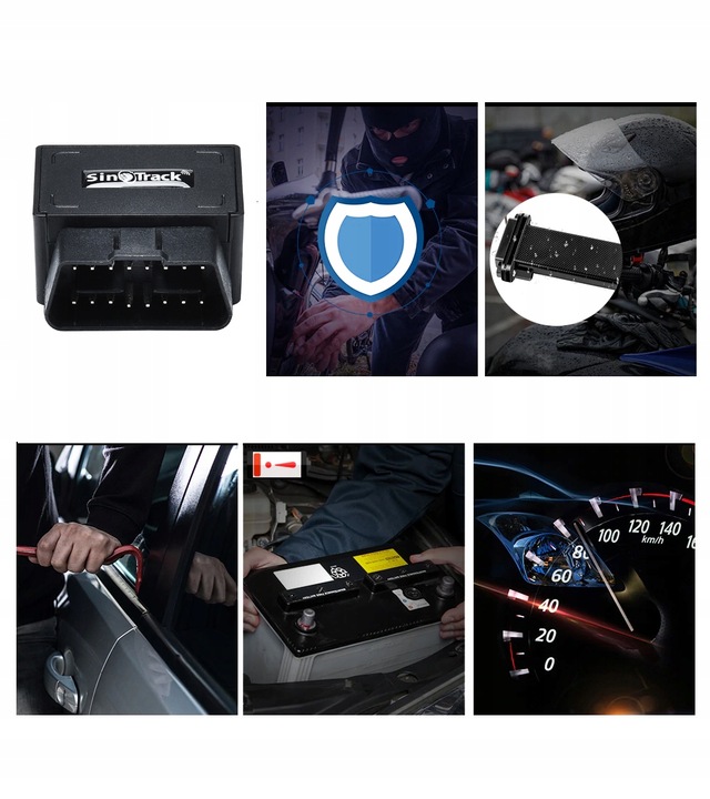 LOKALIZATOR GPS SINOTRACK ST902 OBD2 DO SAMOCHODU