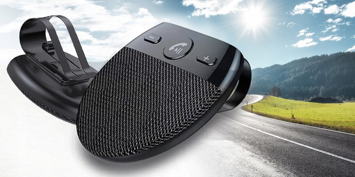 ZESTAW GŁOŚNOMÓWIĄCY DO SAMOCHODU BT 5.0 AUTOSTART + ŁADOWARKA + KABEL C