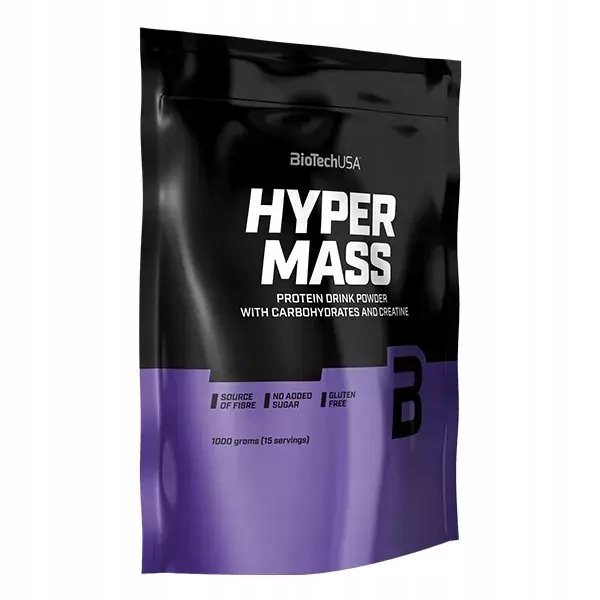BIOTECH HYPER MASS 1000g GAINER WĘGLOWODANY + BIOTECH ISO WHEY ZERO 25 g