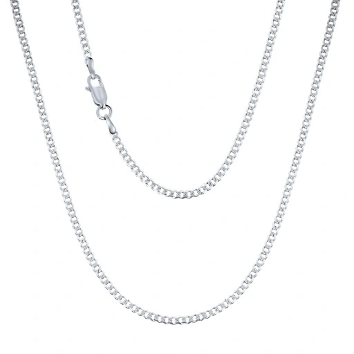 ŁAŃCUSZEK SREBRNY PANCERKA PR. 925 G060 50CM