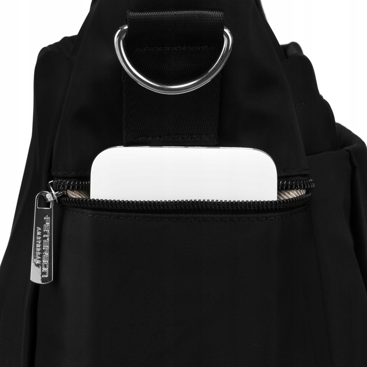 Torebka damska pojemna shopper Peterson z paskiem na ramię miejska sportowa