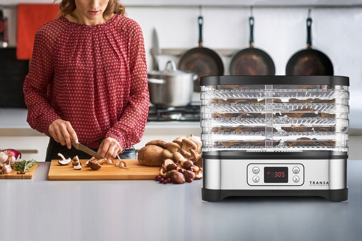 Suszarka spożywcza do GRZYBÓW OWOCÓW WARZYW MIĘSA INOX TERMOOBIEG 400W