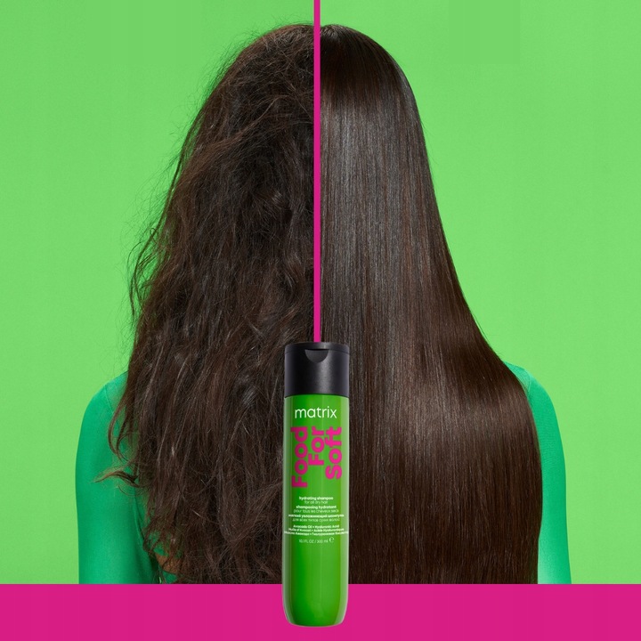 Matrix Food For Soft Nawilżający, Oczyszczający Szampon do włosów suchych