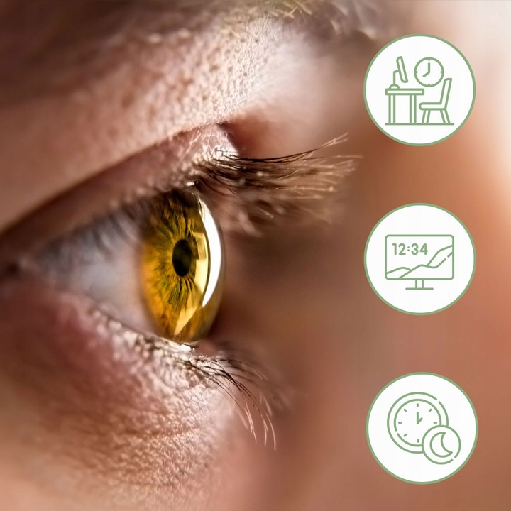 Suplement na Wzrok Na Na Pracę przy komputerze ZEAKSANTYNA + LUTEINA 40mg