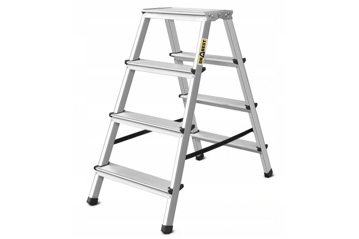 Drabina podest 4 stopniowa taboret