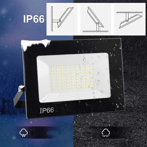 HALOGEN Naświetlacz LED SLIM CZUJNIK RUCHU zmierzchu reflektor z czujnikiem