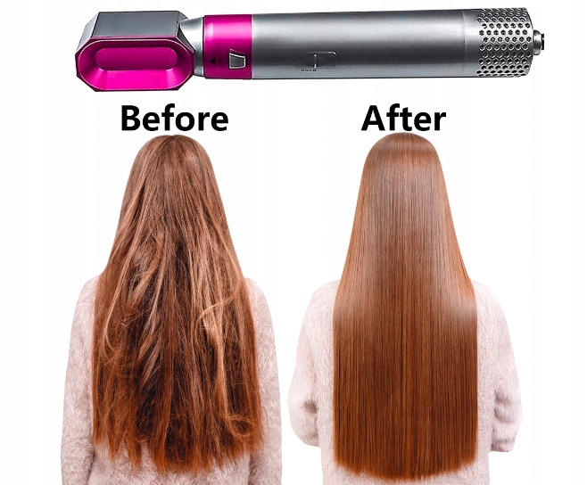 Lokówko-suszarka 5 w 1 szczotka do stylizacji włosów lokówka do włosów