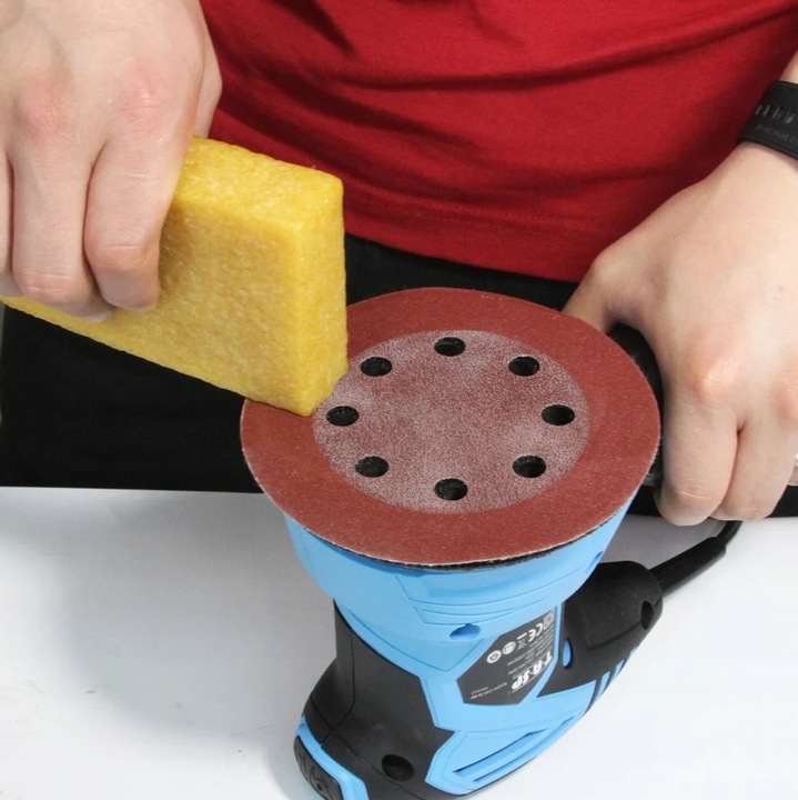 KLOCEK KOSTKA DO CZYSZCZENIA PASÓW ŚCIERNYCH TAŚM PAPIERU 100x40x40 mm