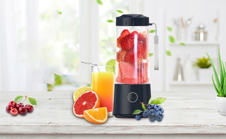 Blender Kielichowy Przenośny Bezprzewodowy 4000mAh Do Smoothie - Prezent