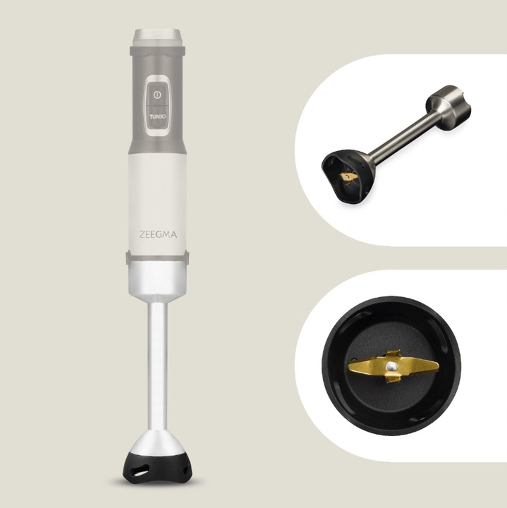 MOCNY WIELOFUNKCYJNY BLENDER MIKSER RĘCZNY 5w1 TYTANOWE OSTRZE temp do 140°