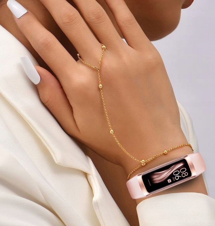 Zegarek damski SMARTWATCH RBN AMOLED SMARTBAND FIT-K