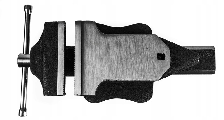 IMADŁO STOŁOWE ŚLUSARSKIE STALOWE Z KOWADŁEM 125MM DWUSZCZĘKOWE