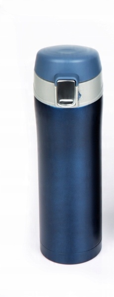 Termos turystyczny kubek termiczny Smile STT-16 420ml niebieski