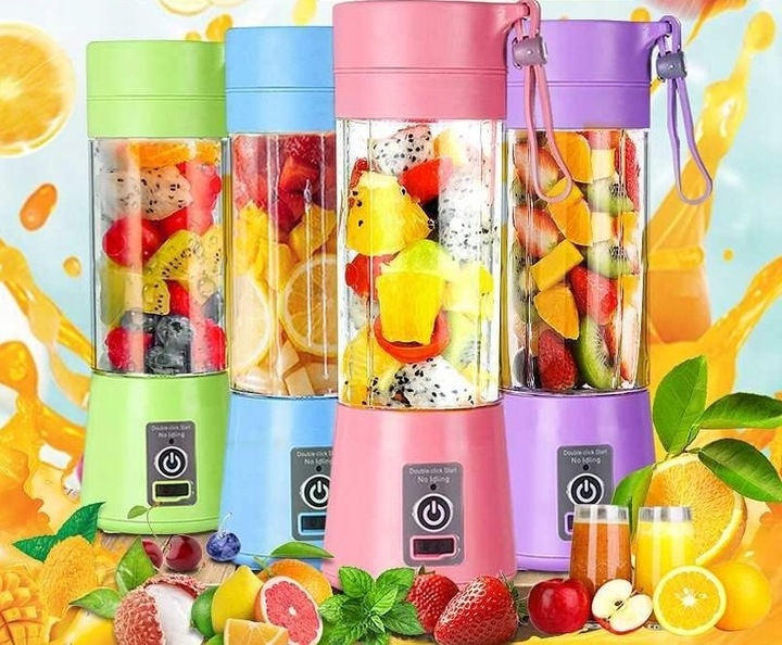 BLENDER MIKSER TURYSTYCZNY USB AKUMULATOR 380ML PRZENOŚNY SHAKER