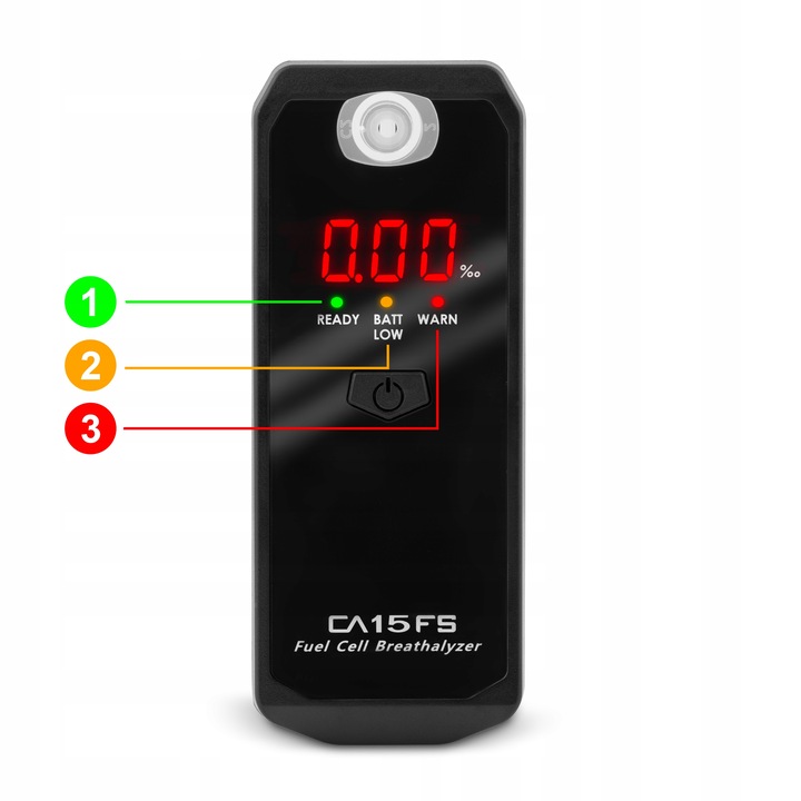 ALKOMAT ELEKTROCHEMICZNY CA-15FS USTNIKI + KALIBRACJA GRATIS