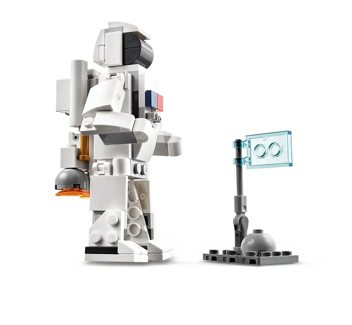 KLOCKI LEGO CREATOR 3w1 PROM KOSMICZNY ASTRONAUTA PREZENT DLA 6,7,8 LATKA
