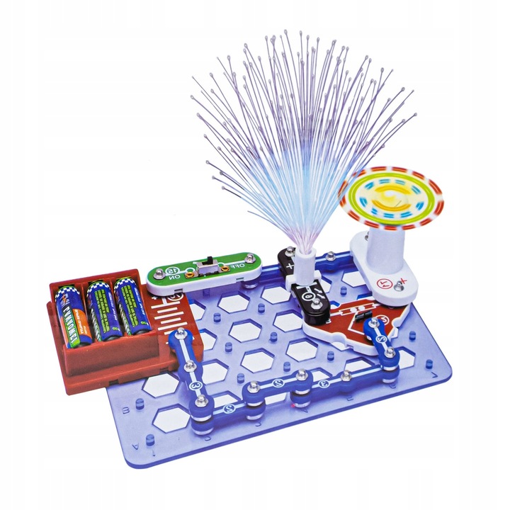 LABORATORIUM ELEKTRONIKI MAŁY ELEKTRONIK ZABAWA NAUKOWA - ZESTAW DLA DZIECI