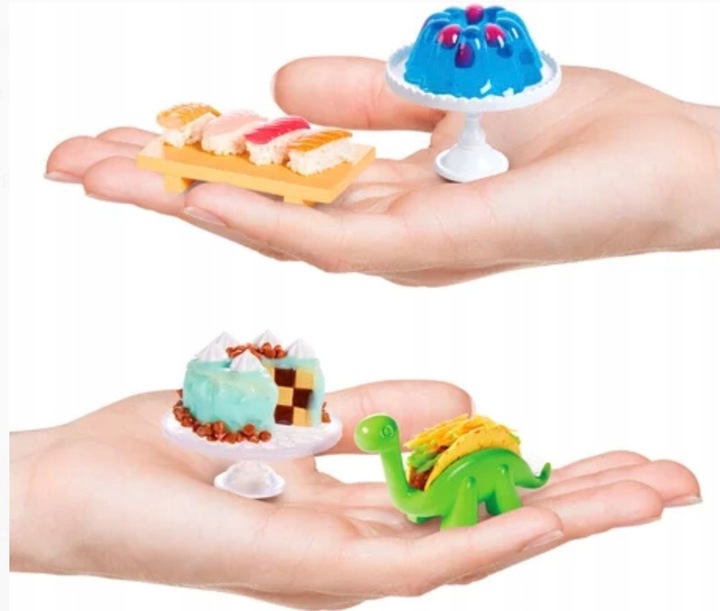 MGA MINI VERSE MAKE IT MINI FOOD S3 HAMBURGER 505419 DEKORACJA RĘKODZIEŁO