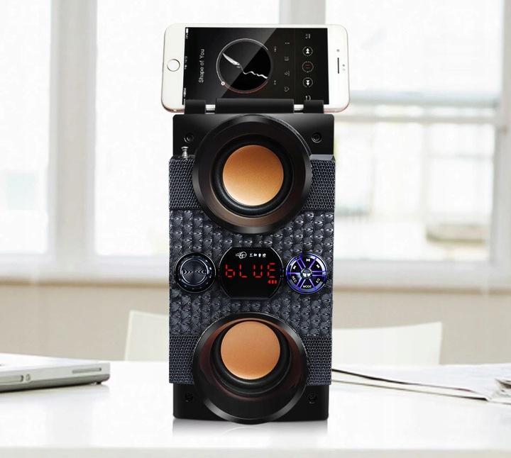 BEZPRZEWODOWY GŁOŚNIK BLUETOOTH MINI KOLUMNA RADIO