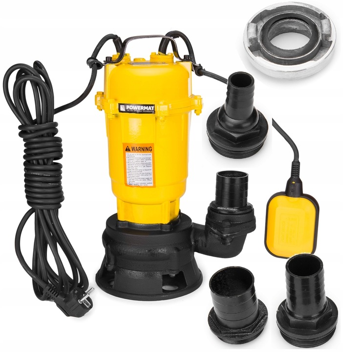 POMPA DO WODY BRUDNEJ SZAMBA z ROZDRABNIACZEM PŁYWAK 25000 l/h MŁYNEK