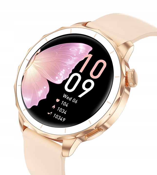 ZEGAREK DAMSKI SMARTWATCH GPS MAPY 4 GB DYKTAFON ZDJĘCIA ROZMOWY APLIKACJE