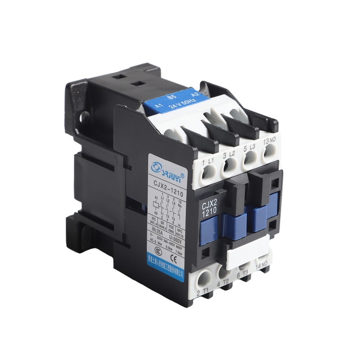 Przemysłowy stycznik prądu przemiennego z cewką miedzianą CJX2 - 1210 24V
