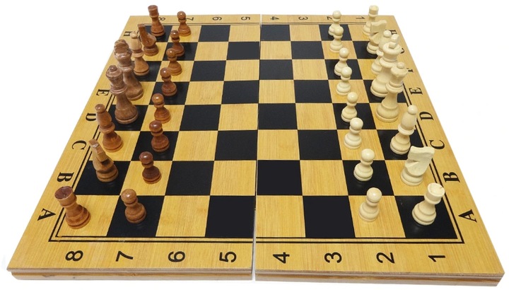 GRA W SZACHY WARCABY TRYKTRAK DUŻE DREWNIANE 3w1 PREZENT POD CHOINKĘ ŚWIĘTA