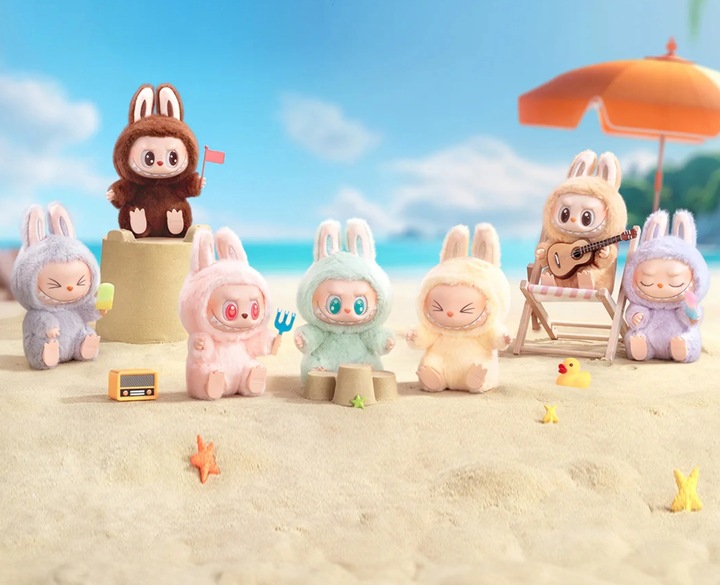 ORYGINALNE Laleczki Pop Mart Labubu The Monsters Have a Seat Vinyl Plush