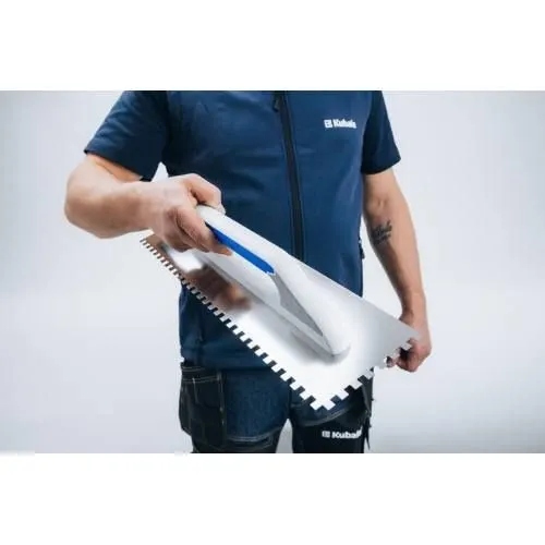 KUBALA Paca nierdzewna zębata 130x480mm 10x10 0254