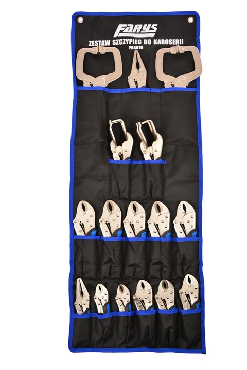 SZCZYPCE BLACHARSKIE DO KAROSERII BLACHY 16szt