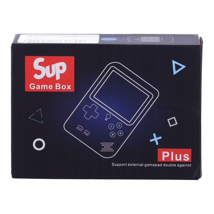 Mini konsola przenośna SUP 400 gier – niebieska (dla jednego gracza)