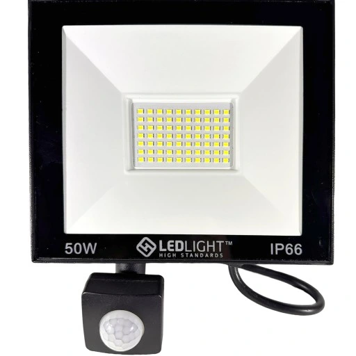 HALOGEN Naświetlacz LED SLIM CZUJNIK RUCHU zmierzchu reflektor z czujnikiem