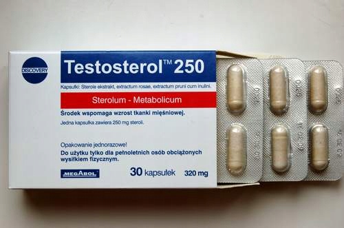 Mocny Preparat Testosterol + Meta Masa Siła libido Testosteron sterole