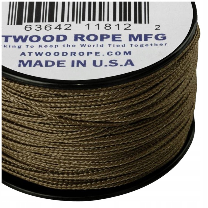 LINKA ROPE MICRO CORD 1,18mm/38m ATWOOD COYOTE