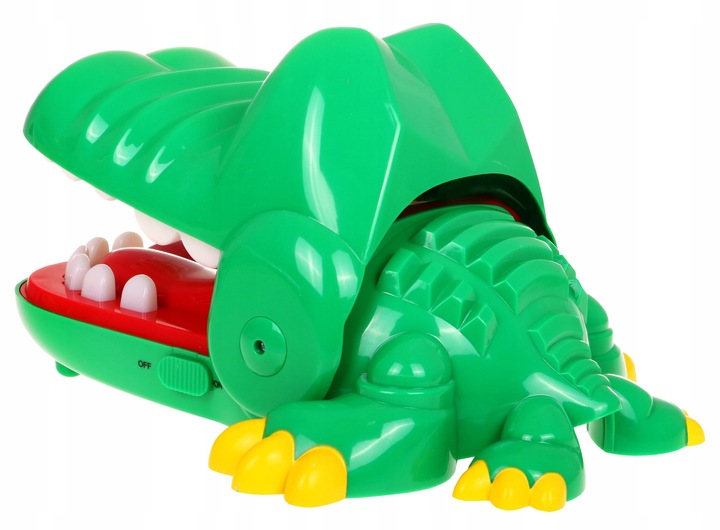 gra zręcznościowa dla dzieci GRA KROKODYL chory ząbek - aligator u dentysty