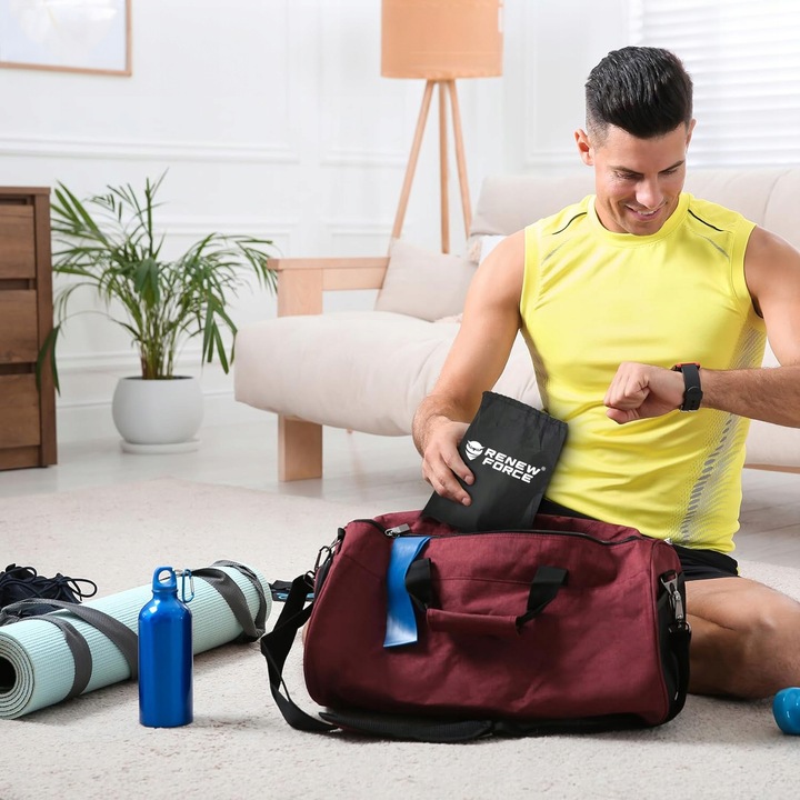 Zestaw 5 Gumy Taśmy Oporowe do Ćwiczeń Treningowe Powerband WYSOKA JAKOŚĆ