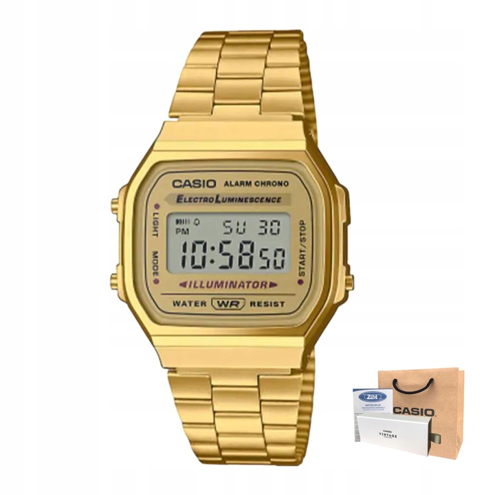 Zegarek Casio A168WG-9EF