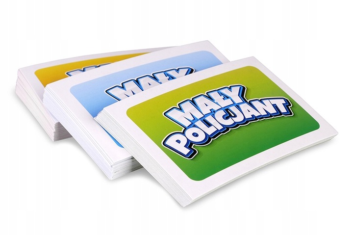 Gra planszowa dla dzieci planszówka MAŁY POLICJANT uczy zachowań wersja PL