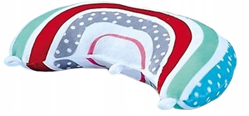 Duża Mata Edukacyjna Miękka Interaktywna 4w1 Poduszka Minky 20 piłek