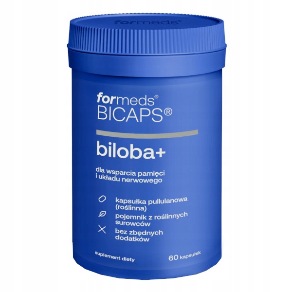 FORMEDS BICAPS BILOBA+ 60K GINKGO BILOBA ŻEN-SZEŃ